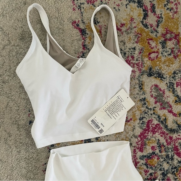 NWT Lululemon Align Tank in White Size 4 - Picture 8 of 9
